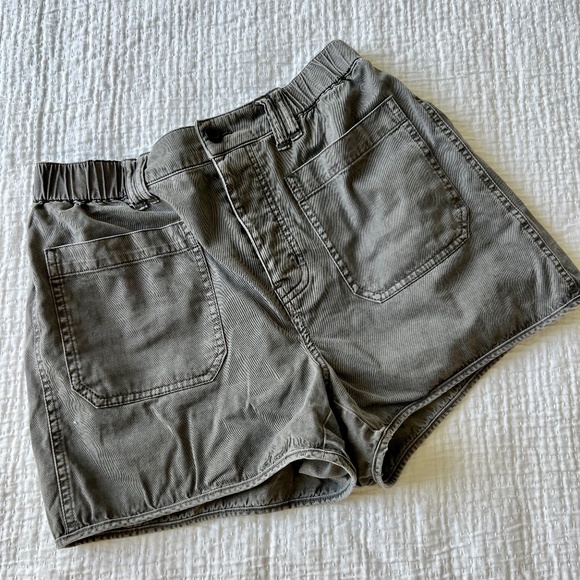 madewell belclaire pull-on short - Picture 2 of 6